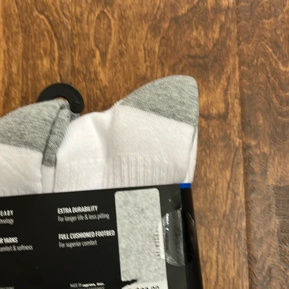 Adidas AEROREADY Crew Socks 6 Pack Size L - Picture 9 of 17